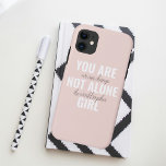 Je bent niet alleen een positieve motivatie-prijso Case-Mate iPhone case<br><div class="desc">Je bent niet alleen een positieve motivatie-prijsopgave voor meisjes</div>