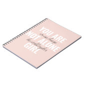 Je bent niet alleen een positieve motivatie-prijso notitieboek (Linkerzijde)