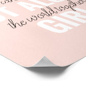 Je bent niet alleen een positieve motivatie-prijso poster (Hoek)