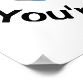 Je bent niet alleen een vader... je bent een honde poster (Hoek)