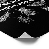 Je bent niet alleen er zijn bugs poster (Hoek)