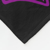 Je bent niet alleen fleece deken (Hoek)