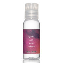 Je bent niet alleen Galaxy Inspiring Quote