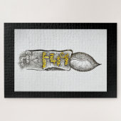 Je bent niet alleen, ik ben hier vriendschap citaa legpuzzel (Horizontaal)