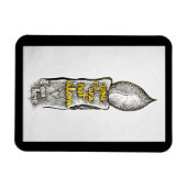 Je bent niet alleen, ik ben hier vriendschap citaa magneet (Horizontaal)