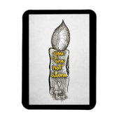 Je bent niet alleen, ik ben hier vriendschap citaa magneet (Verticaal)