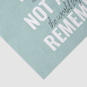 Je bent niet alleen je inspringingsherinnering her tissuepapier (Detail)