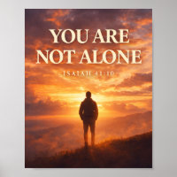 Je bent niet alleen - Jesaja 41:10