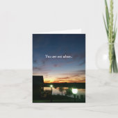 Je bent niet alleen kaart (Voorkant)