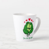 Je bent niet alleen latte mok (Rechterhoek)