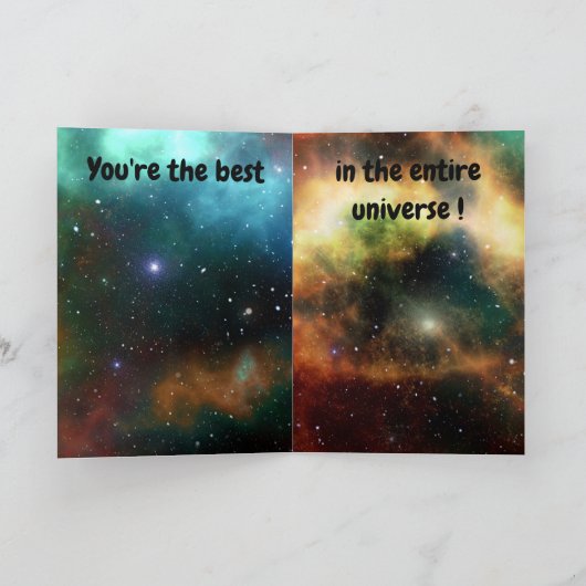 Je bent niet de beste dochter. Kaart (Binnen)