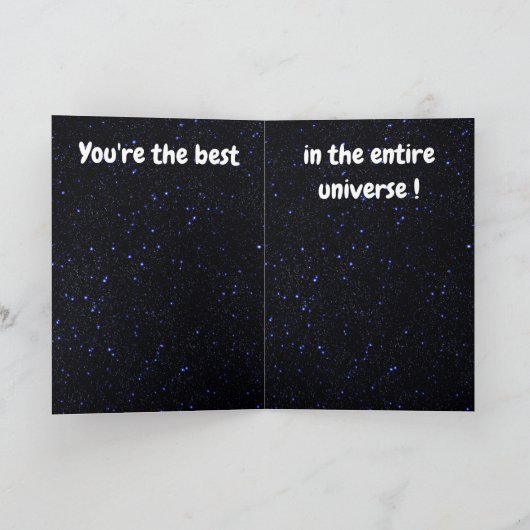 Je bent niet de beste. Kaart (Binnen)