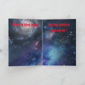 Je bent niet de beste vriend ter wereld. Kaart (Binnen)