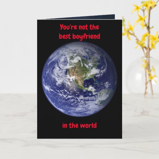 Je bent niet de beste vriend ter wereld. Kaart (Gele Bloem)