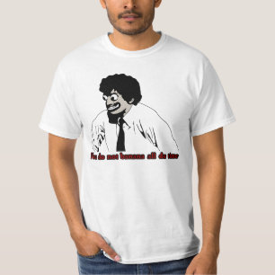 Je bent niet de hele tijd banaan t-shirt