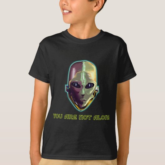 Je bent niet eenzaam t-shirt (Voorkant)