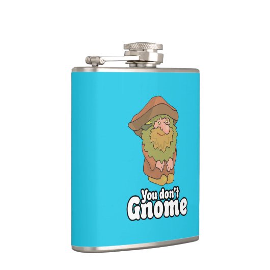 Je bent niet gek heupfles (Rechts)