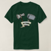 Je bent niet gezond t-shirt (Design voorkant)