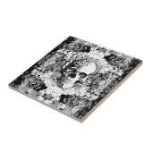 Je bent niet hier. tegeltje (Zijkant)