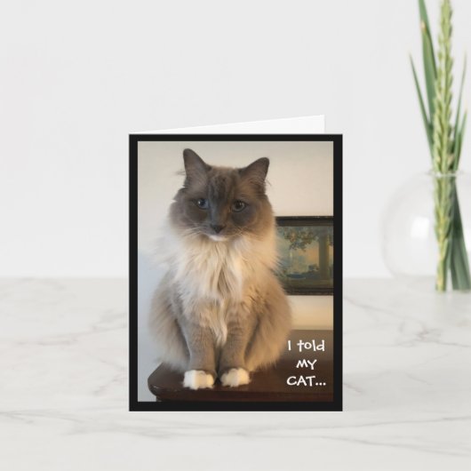 Je bent niet mijn baas, zegt wie kaart (Voorkant)