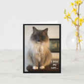 Je bent niet mijn baas, zegt wie kaart (Gele Bloem)