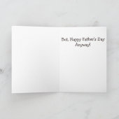 Je bent niet m'n Vaderdag. Kaart (Binnen)