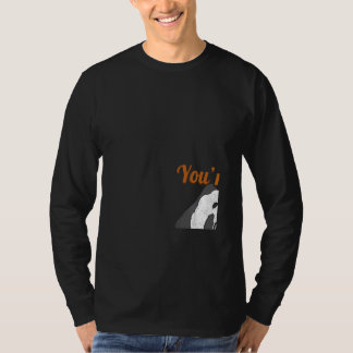 Je Bent Niet Op Mijn Niveau Ingenieur Driepoot Lan T-shirt