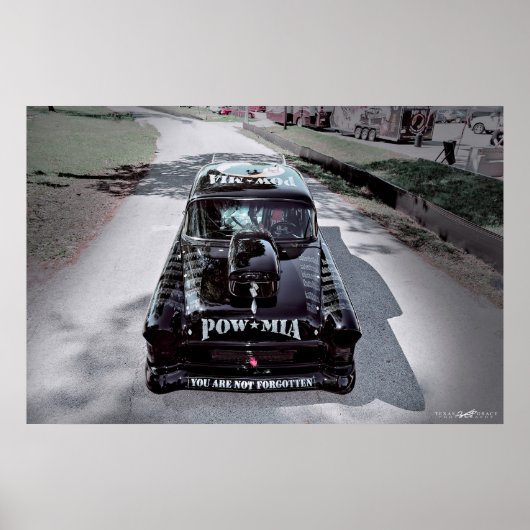 Je bent niet vergeten 1955 POW-MIA Chevy Poster (Voorkant)