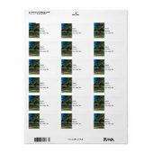 Je bent niet vergeten etiket (Full Sheet)
