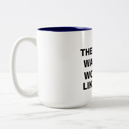 Je bent niet wakker geworden zoals die leuke mok (Links)