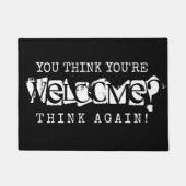 Je bent niet welkom - Introvert Funny Deurmat (Voorkant)
