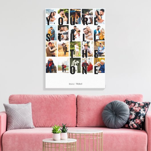 Je bent nog steeds de One 20 Afbeelding Photo Coll Canvas Afdruk (Insitu (Woonkamer))