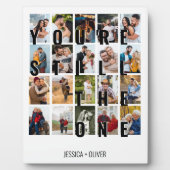 Je bent nog steeds de One Modern Jubileum Photo Pl Fotoplaat (Voorkant)