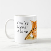 Je bent nooit alleen... Mok (Links)