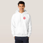 JE BENT NOOIT BOORD OP EEN BOARD HOODIE (Voorkant volledig)