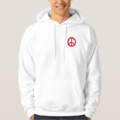JE BENT NOOIT BOORD OP EEN BOARD HOODIE (Voorkant)