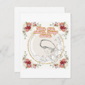 Je bent nooit echt alleen-platte Kaart (Voorkant / Achterkant)