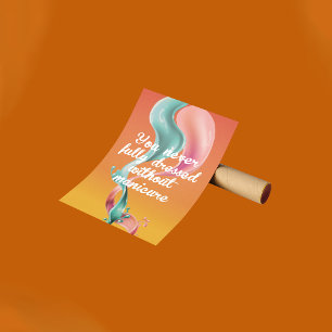 Je bent nooit helemaal gekleed zonder mest, spijke poster