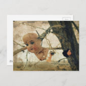 Je bent nooit te oud om met poppen te spelen! briefkaart (Voorkant / Achterkant)