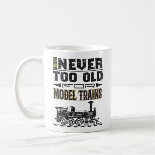 Je bent nooit te oud voor modeltreinen Treinliefhe Koffiemok