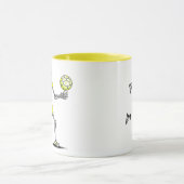 Je bent nooit te oud voor Pickleball Mok (Midden)