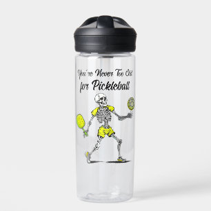 Je bent nooit te oud voor Pickleball Waterfles