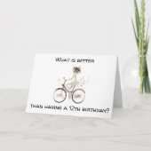 "JE BENT NU EEN *TIENER* GELUKKIGE 13E VERJAARDAG KAART (Voorkant)