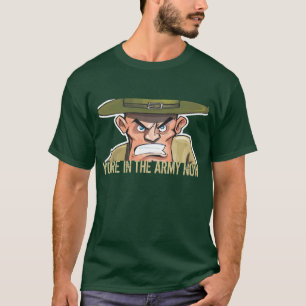 JE BENT NU IN HET ARMMA T-SHIRT