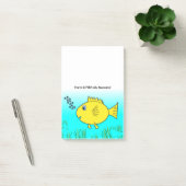 Je bent officieel Geweldige goudvis. Post-it® Notes (Kantoor)
