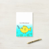 Je bent officieel Geweldige goudvis. Post-it® Notes (Op bureau)