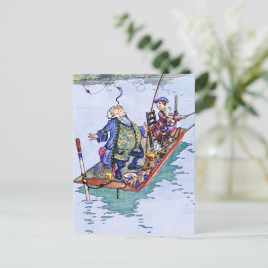 Je bent Old Father William van Alice in Wonderland Briefkaart (Staand voorkant)