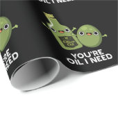 Je bent olie die ik nodig heb. cadeaupapier (Rol Hoek)