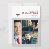 Je bent omgevormd tot Caduceus Medical Afstuderen Kaart (Voorkant)