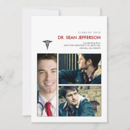 Je bent omgevormd tot Caduceus Medical Afstuderen Kaart